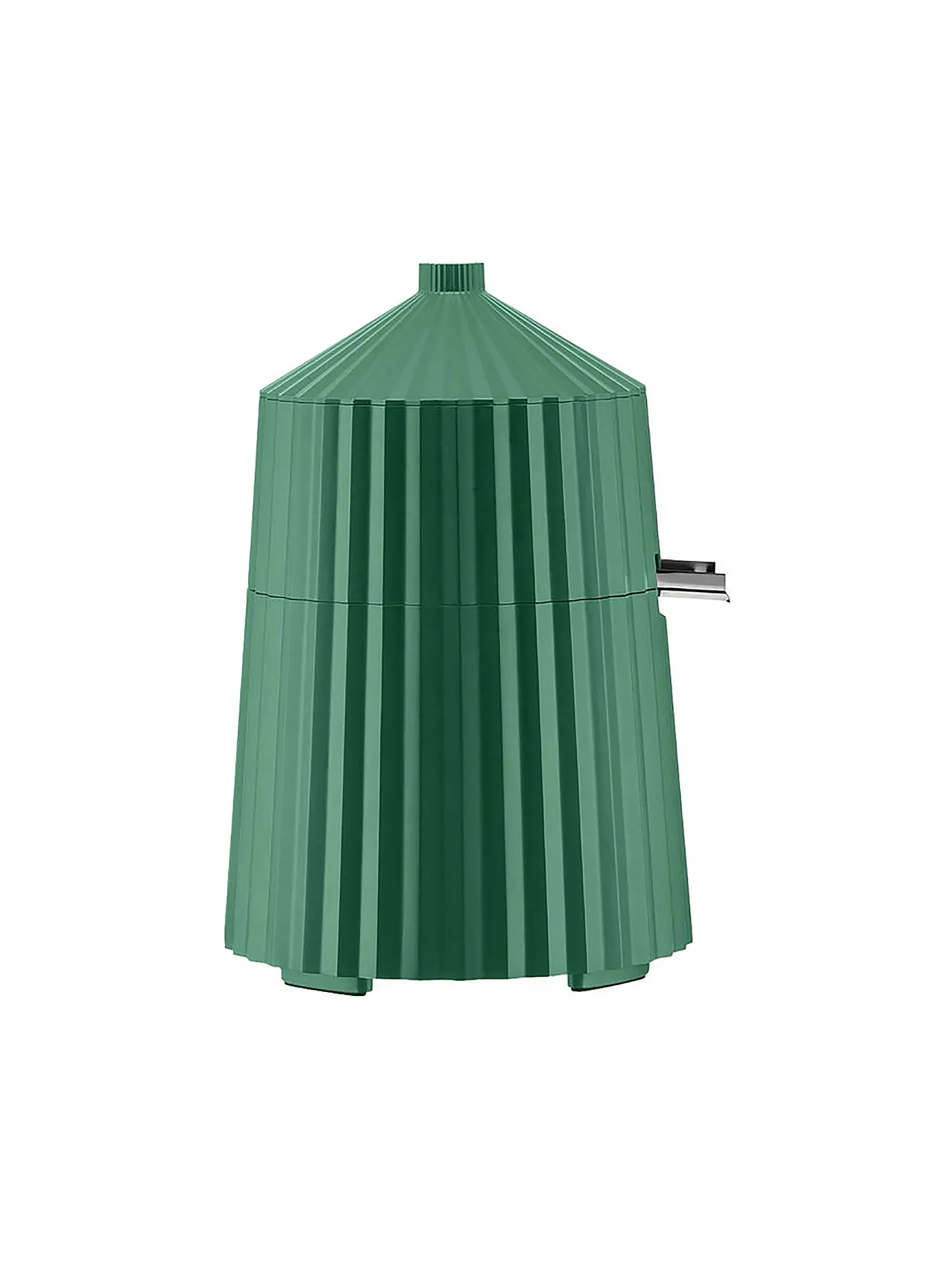 ALESSI | Zitruspresse Plisse Schwarz MDL07/B | dunkelgrün